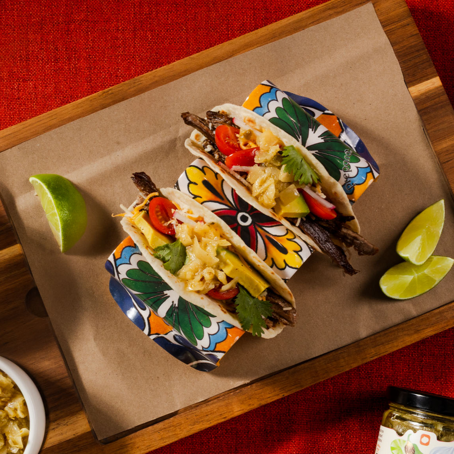 Steak Tacos (Marinade + Topping)
